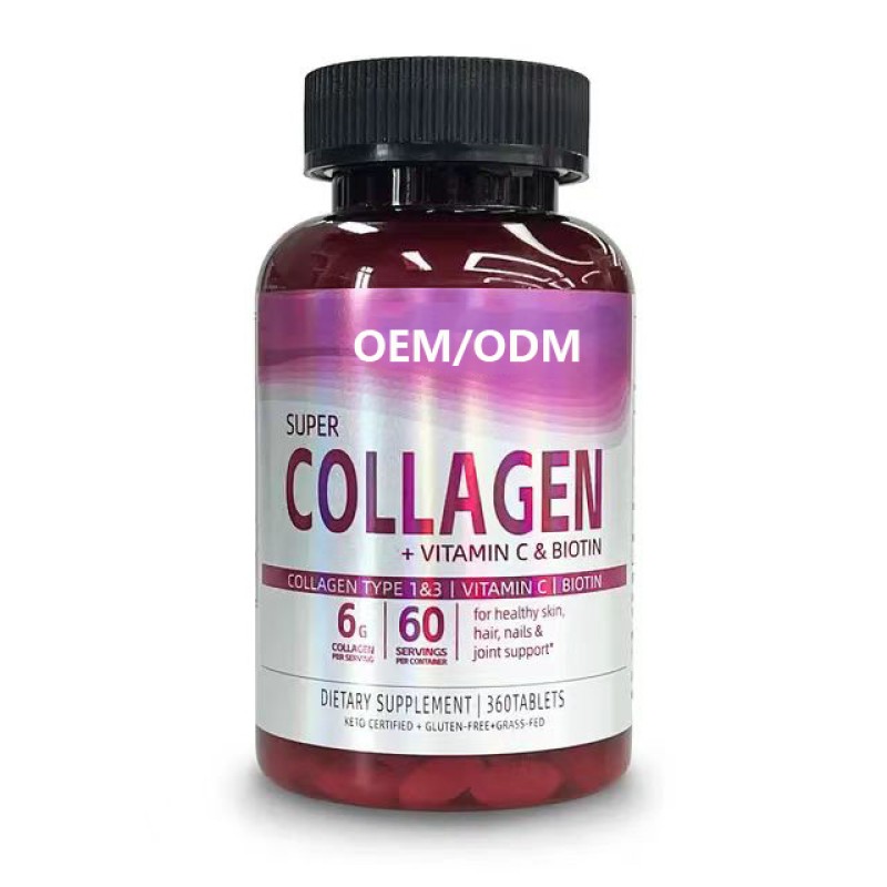Collagen Peptides Tablets Supplier - OEM Grass Fed Anti Aging