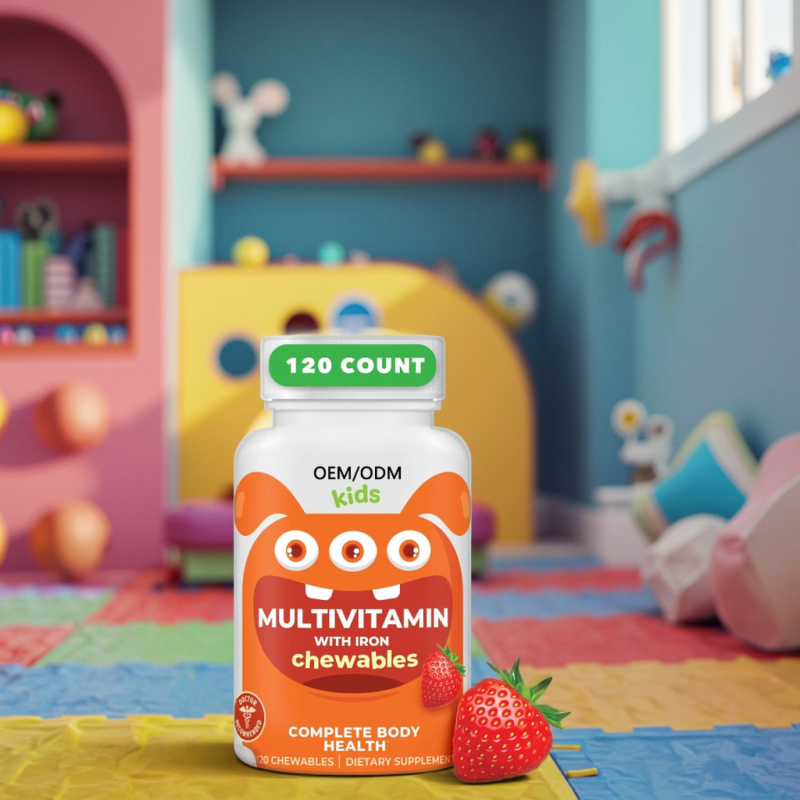Chewable Multivitamin Tablets Supplier - 120 Count Kids Digestive