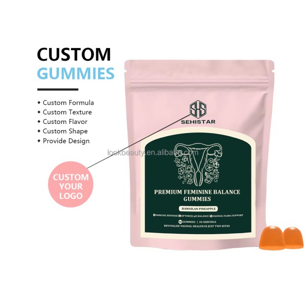 Women's Balance Gummies Factory - Probiotic Pineapple PH Balance