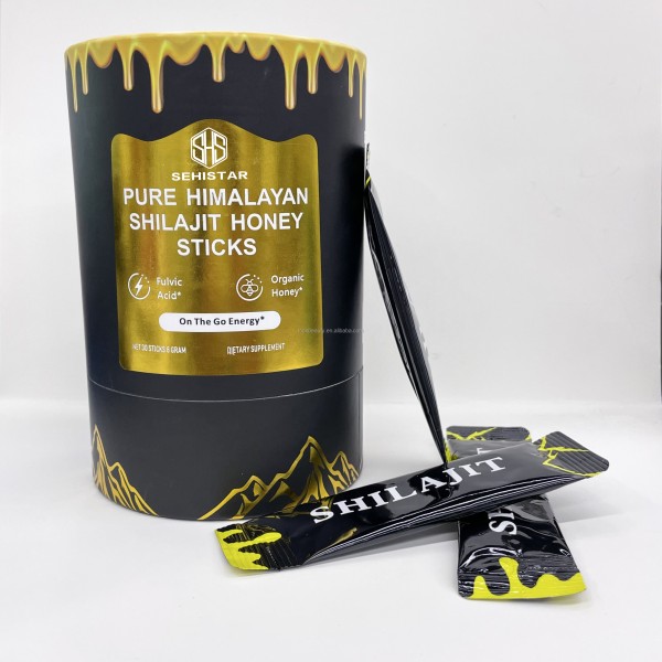 Shilajit Honey Sticks Manufacturer - Private Label Nutrient Boost