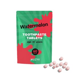 Toothpaste Tablets Supplier - OEM Kids Fluoride Free Watermelon