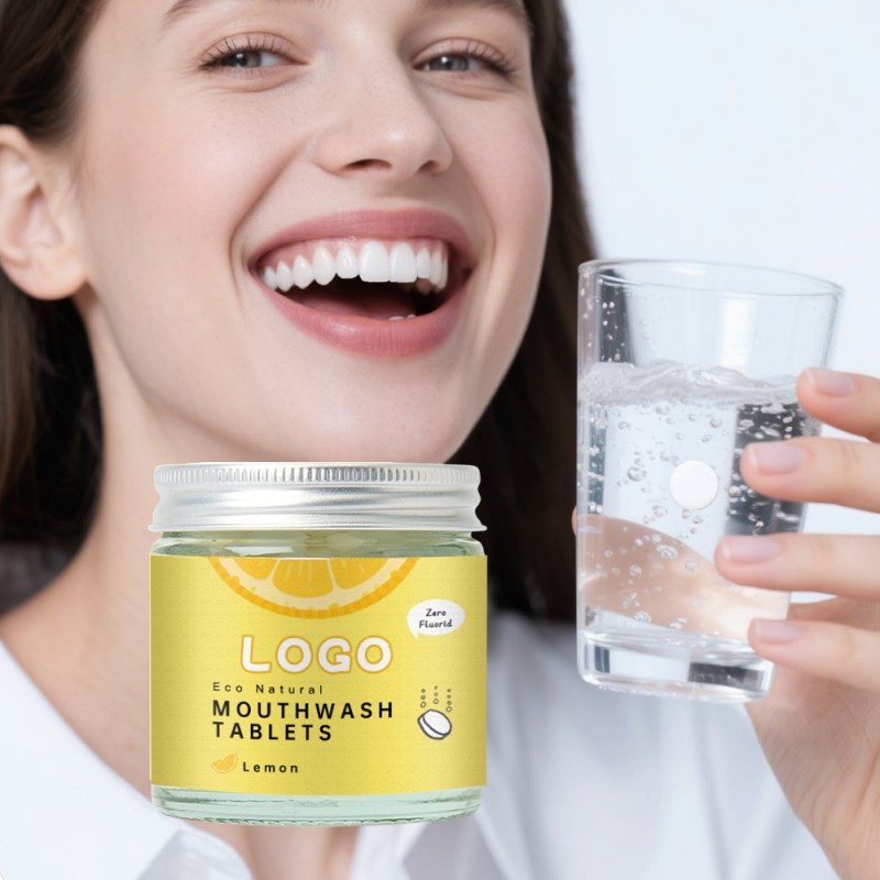漱口片生产厂家 - 可定制旅行牙菌斑去除