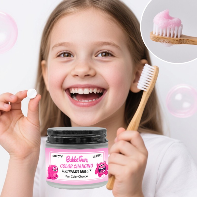 牙膏片供应商 - 专业草本变色