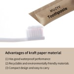 牙膏袋工厂 - 可定制5g环保贴牌