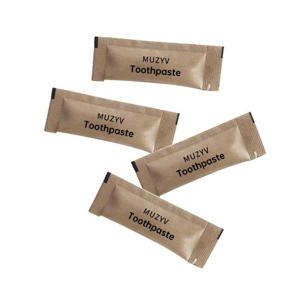 旅行牙膏供应商 - 可定制logo环保纸