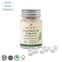 牙膏片工厂 - 防蛀薄荷旅行OEM代工
