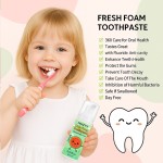 牙膏慕斯供应商 - 可定制幼儿低氟果味