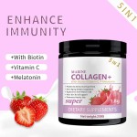 OEM Private Label Natural Organic Instant Marine Hyaluronic Vital Proteins Collagen Peptide Powder Drink Biotin & Vitamin C Rich