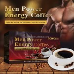 Organic Epimedium Ginseng Peru Extreme Maca Men X Power Energy Instant Black Coffee Natural Herbal Plant Extract Powder Dosage