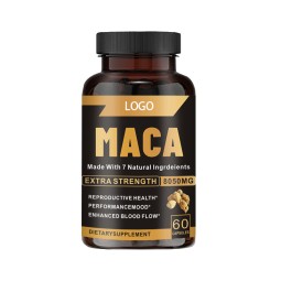 oem capsules OEM ODM Custom Private Label Herbal Supplement Black Maca Root Capsules for Strong Man Power and Women Butt Hips Enlargement capsule supplements