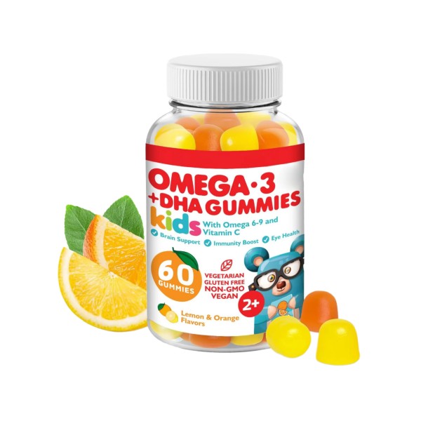 OEM ODM Omega-3 Gummies Customizable Vitamins Supplement  Gummy Candy