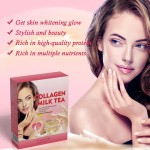 Natural Whitening Milk Tea Powder Beauty Product for Women Delicious and Healthy Skin Whitening Collagen Supplementation