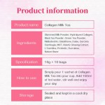 Women's Instant Protein Powder Collagen Milk Tea Supplement Skin Glow Whitening and Detox Not for Pregnant Women