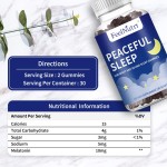 Oem Odm Private Label Melatonin Sleep Gummies Supplement  Vitamines Et Supplements Stress Relief Detary Supplement
