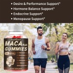 OEM ODM Organic Maca Gummies for Energy Boost Vegan Maca Root Gummies Creatine Gummies 5000mg