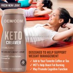 OEM 100% Natural High Performance Keto Coffee Powder De-tox and Metabo-lism Booster Slim Ketogenic Diet Coffee