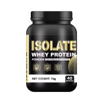Amazon Cross-Border Factory Direct Sales Isolate Whey Protein Powder for Adults Supports OEM Processing