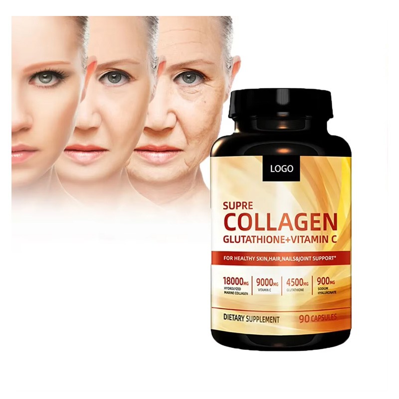 oem capsules Collagen Capsules for Women Promotes Healthy Skin Sagging Erases Collagen Skin Care Whitenings Vitamin capsule supplements