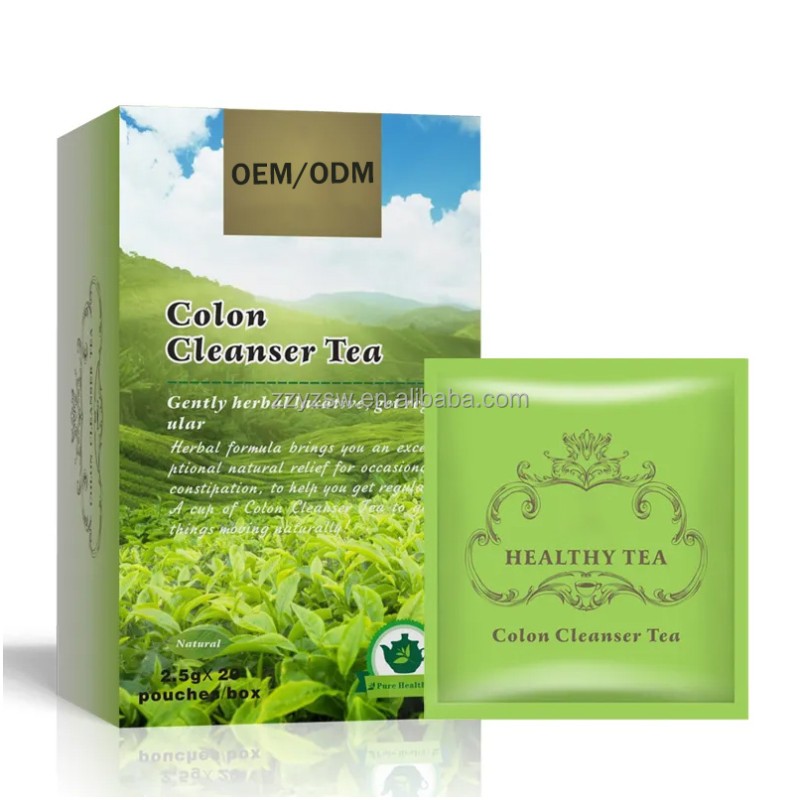 Colon Cleanser Tea Chinese Natural Herbs De-tox Beauty Deep Cleansing Diet Teabags for Speeds Metabolism Revitalises