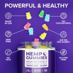 OEM ODM Private Label Hemp Gummies Hot Sale Hemp Gummies