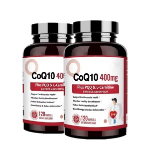 OEM/ODM High Quality Coenzyme CoQ10 Softgel Capsules Heart Health & Anti-Fatigue Supplement Not for Pregnant Women