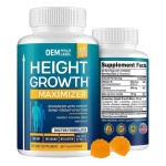 OEM Private Label 4000mg Creatine Monohydrate Gummies Natural Pre-Workout Gym Supplement for Adults Height Growth Gummies
