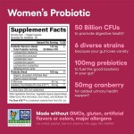 Private logo Women Digestive Enzyme Probiotics Supplements 60 Billion Cfu Vegan Women's Probiotic Capsules Supplement