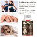OEM ODM Organic Maca Gummies for Energy Boost Vegan Maca Root Gummies Creatine Gummies 5000mg