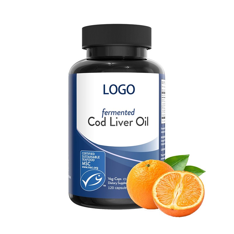 OEM High Quality 1000 mg Omega 3 Fish Oil Cod Liver Softgels Dosage Form for Adults