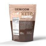 Herbal Keto Coffee Soluble Powder Healthy Meal Replacement Weight-Loss Drink Medicinal Mushroom Extract Sweetened Instant Coffee