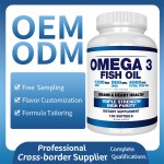 Hot Sale Fish Oil Omega 3 Fish Oil Softgels Supplement Fish Oil 1000 mg Dha Softgels