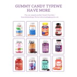 Oem Odm Private Label Melatonin Sleep Gummies Supplement  Vitamines Et Supplements Stress Relief Detary Supplement