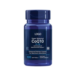 2024 Hot Selling OEM COQ10 PQQ Soft Capsules Heart Health Vitamins Anti-Fatigue Improve Fertility Coenzyme Q10 Supplements