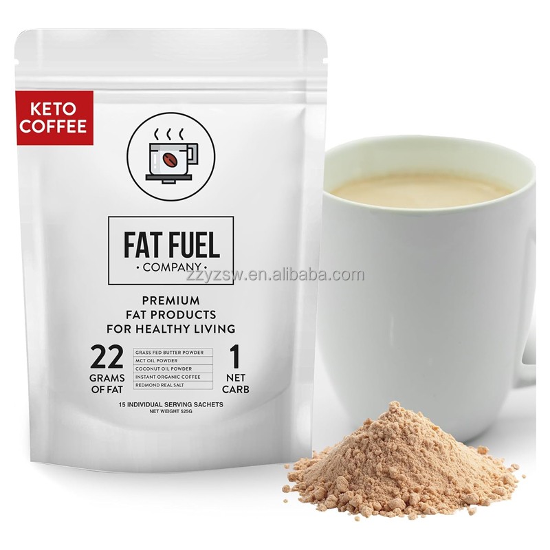 Original Healthy Flavor Keto Instant Coffee Suppress Appetite Burn Fat Green Coffee for Adult Weight-Loss Powder Dosage Form