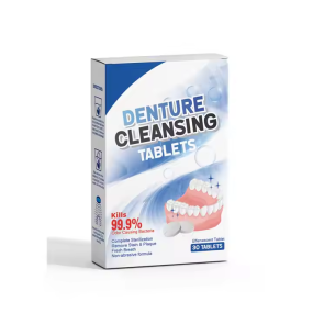 Manufacturer Private Label Effervescent Tablets for Teeth and Denture Cleaning Beauty Products