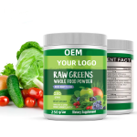 OEM Greens Powder Superfood Multivitamin Mix Super Greens Powder Dietary Supplement Energy Greens Mixed Powder