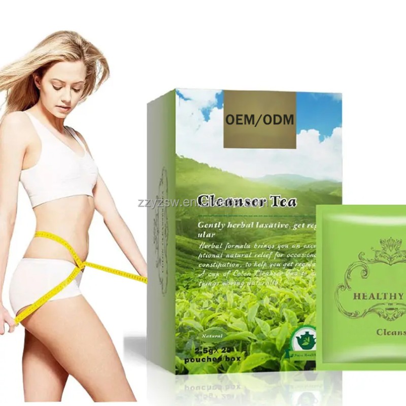 Colon De-tox Health Herbal Tea Colon Cleanser Tea Slim OEM Private Label OEM Custom Manufacturer Colon Cleanser Tea