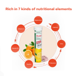 多种维生素片厂家 - 橙味泡腾矿物质代工