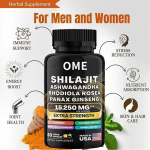 Shilajit Capsules Factory - Pure Himalayan Ashwagandha Ginseng