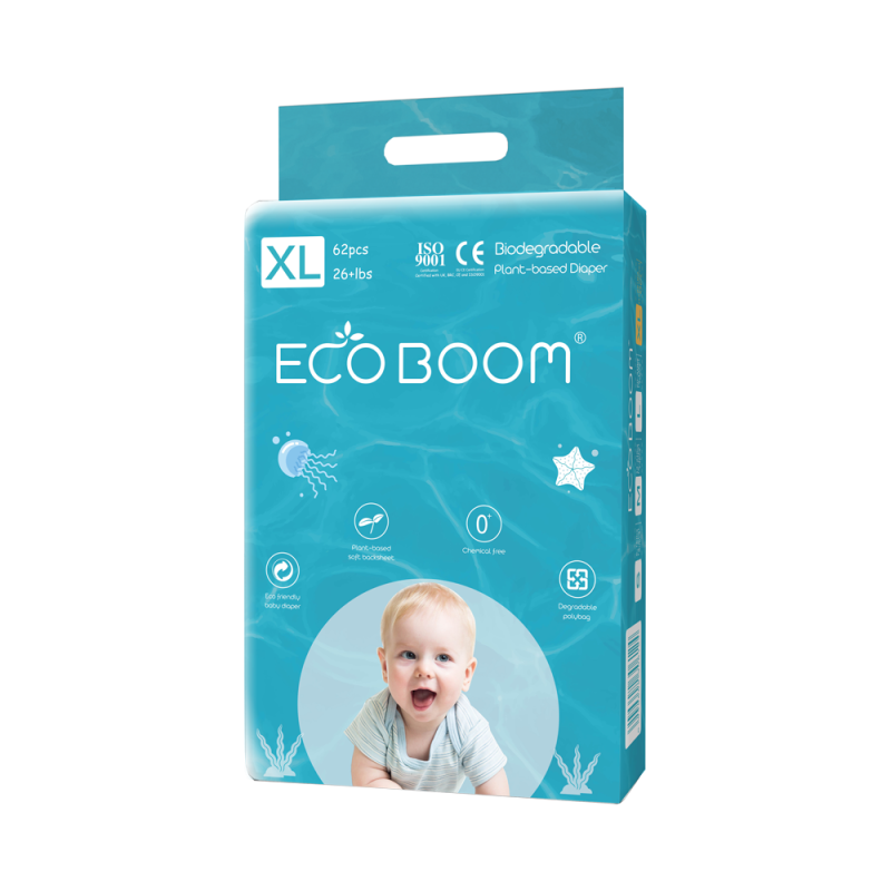 XL Diapers Supplier - 750ml Absorbency Breathable White