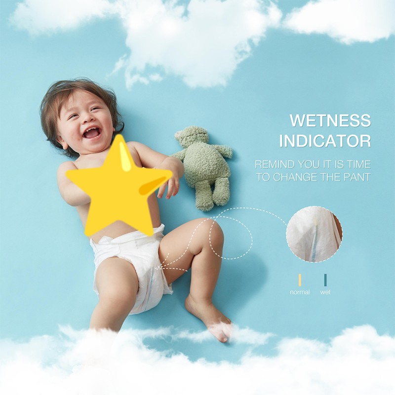 Disposable Diapers Supplier - Fabric Cotton Plant Based Samples