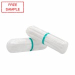 卫生棉条供应商 - 可生物降解软圆头棉