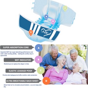 Adult Diaper Factory - Economic Disposable Incontinence Elderly