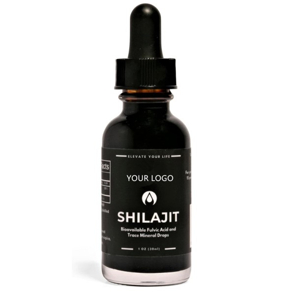 Shilajit Liquid Drink Supplier - Organic Himalayan Extract Gold Grade