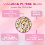 Collagen Peptides Capsules Supplier - OEM/ODM Multi Marine Collagen Formula