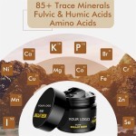 Shilajit Resin Liquid Factory - Customized Label Fulvic Acid Minerals