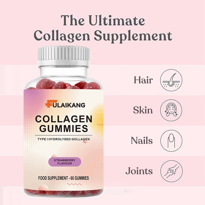 Hair Skin Vitamins Gummies Supplier - Private Label Biotin Collagen