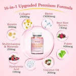 Collagen Gummies Manufacturer - with Biotin & Vitamin C for Hair Growth
