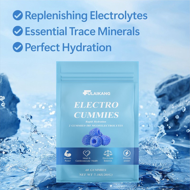 Electrolyte Gummies Manufacturer - Sugar Free Hydration for Adults