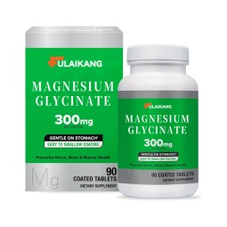 Magnesium Glycinate Tablets Supplier - 300mg Chelated Vitamin Supplement